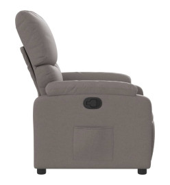 Fauteuil inclinable Taupe Tissu