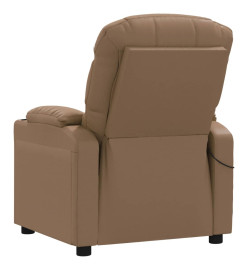 Fauteuil de massage Cappuccino Similicuir