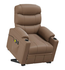 Fauteuil de massage Cappuccino Similicuir