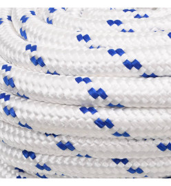 Corde de bateau Blanc 20 mm 50 m Polypropylène