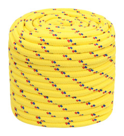 Corde de bateau Jaune 16 mm 100 m Polypropylène