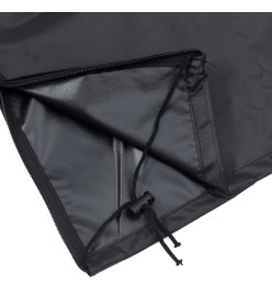 Housse de parapluie de jardin noir 136x25/23,5 cm oxford 420D