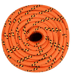 Corde de bateau Orange 18 mm 25 m Polypropylène