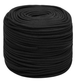 Corde de bateau Noir complet 10 mm 500 m polypropylène