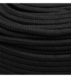 Corde de bateau Noir complet 10 mm 500 m polypropylène