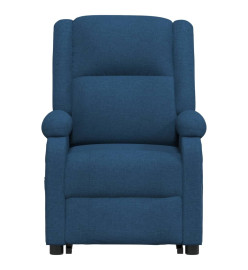 Fauteuil de massage Bleu Tissu