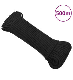 Corde de bateau Noir complet 5 mm 500 m Polypropylène