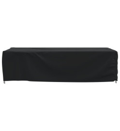 Housse de salon de jardin noir 315x180x74 cm oxford 420D