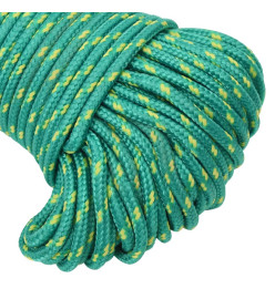 Corde de bateau Vert 4 mm 100 m Polypropylène