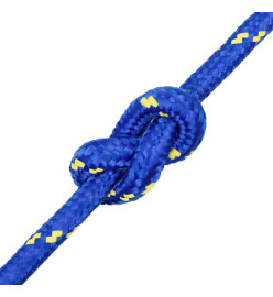 Corde de bateau Bleu 20 mm 25 m Polypropylène