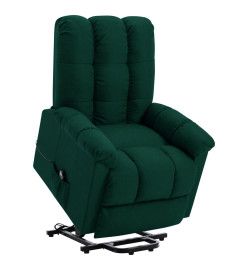 Fauteuil Vert foncé Tissu