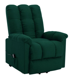 Fauteuil Vert foncé Tissu