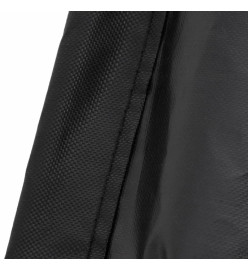 Housse de motocyclette noir 245x105x125 cm oxford 210D