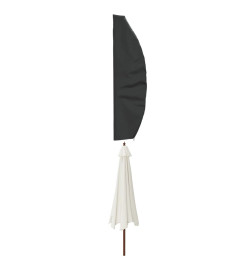 Housse de parapluie de jardin noir 280x30/81/45 cm oxford 420D