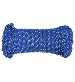 Corde de bateau Bleu 5 mm 100 m Polypropylène