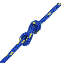 Corde de bateau Bleu 5 mm 100 m Polypropylène