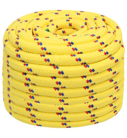 Corde de bateau Jaune 20 mm 100 m Polypropylène