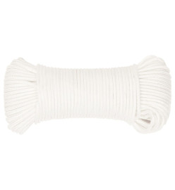 Corde de bateau Blanc complet 5 mm 50 m Polypropylène