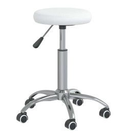 Tabouret de massage Similicuir Blanc