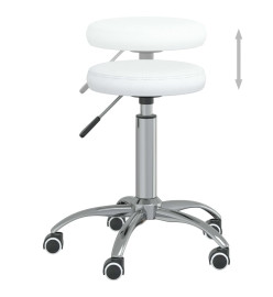 Tabouret de massage Similicuir Blanc