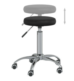 Tabouret de massage Similicuir Noir