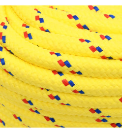 Corde de bateau Jaune 18 mm 100 m Polypropylène