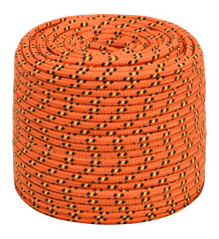 Corde de bateau Orange 6 mm 250 m Polypropylène