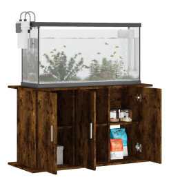 Support pour aquarium chêne fumé 101x41x58 cm bois d'ingénierie