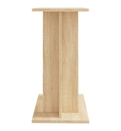 Support pour aquarium chêne sonoma 60x30x60cm bois d'ingénierie