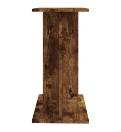 Support pour aquarium chêne fumé 60x30x60 cm bois d'ingénierie