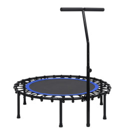 Trampoline de fitness avec poignée et coussin de sécurité 102cm