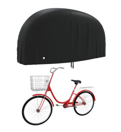 Housse de vélo noir 200x85x110 cm oxford 190T