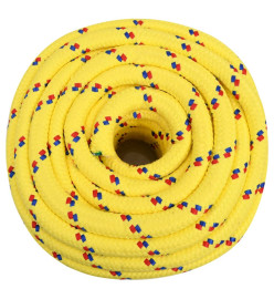 Corde de bateau Jaune 20 mm 50 m Polypropylène