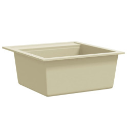 Évier de cuisine Granit Seul lavabo Beige