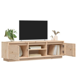 Meuble TV 140x35x40 cm Bois de pin massif