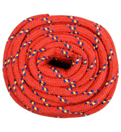 Corde de bateau Rouge 18 mm 25 m Polypropylène