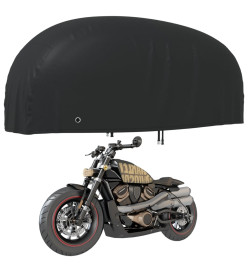 Housses de motocyclette 2 pcs 265x105x125 cm tissu oxford 210D