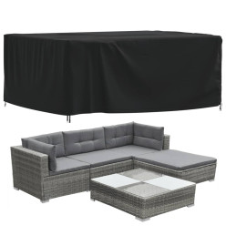 Housses de salon de jardin 2 pcs 200x165x80cm 420D tissu oxford