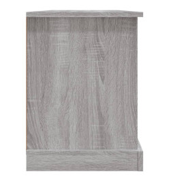 Meuble TV sonoma gris 99,5x35,5x48 cm bois d'ingénierie