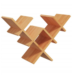 Casier à vin pour 5 bouteilles 41x15x25 cm bambou