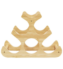 Casier à vin pour 6 bouteilles 35x18x25,5 cm bambou