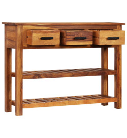 Buffet avec 3 tiroirs 110x30x80 cm Bois d'acacia massif