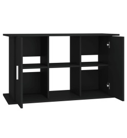 Support pour aquarium noir 101x41x58 cm bois d'ingénierie