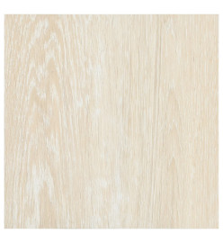 Planches de plancher autoadhésives 55 pcs PVC 5,11 m² Beige