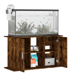 Support pour aquarium chêne fumé 101x41x58 cm bois d'ingénierie