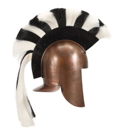 Casque de guerrier grec antique pour GN Cuivre Acier