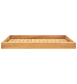 Plateau de service 80x80 cm Bois de teck massif