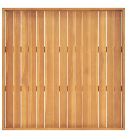 Plateau de service 80x80 cm Bois de teck massif