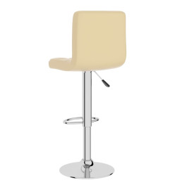 Tabouret de bar Crème Similicuir