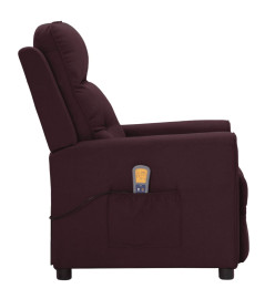 Fauteuil de massage Violet Tissu